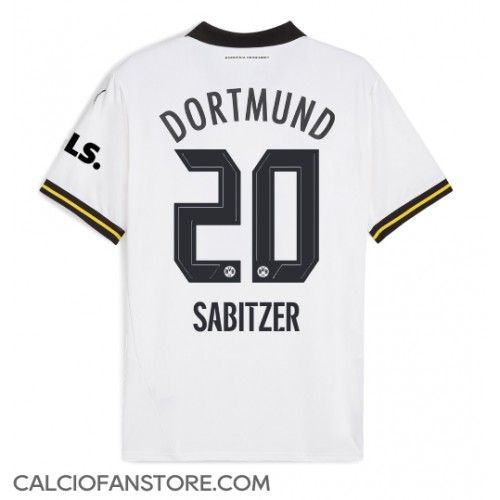 Maglia Calcio Borussia Dortmund Marcel Sabitzer #20 Terza Divisa 2024-25 Manica Corta